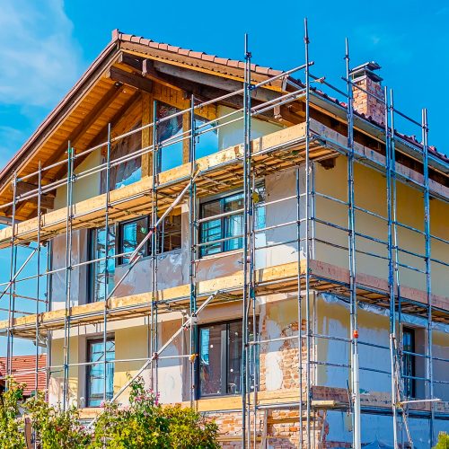 scaffold house